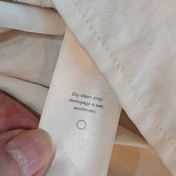 Rag & Bone Felix Popover Blouse Large Faux Wrap Ivory White Professional Office - Picture 11 of 13